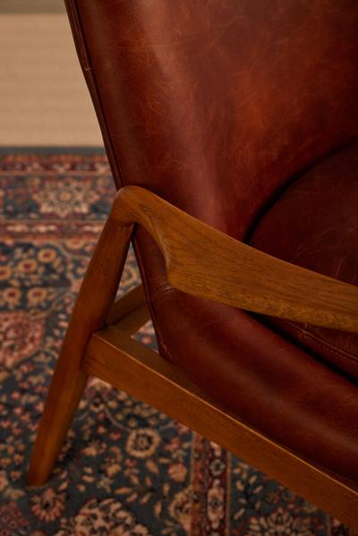 Roxby Armchair Brown