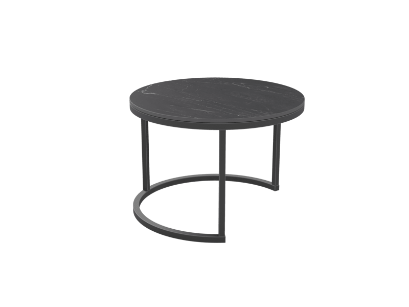 Dolce Vita Side Table Marquina Marble