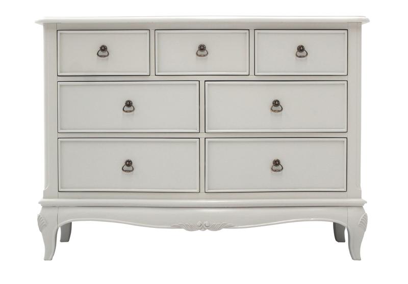 Adriana 7 Drawer Low Wide Chest