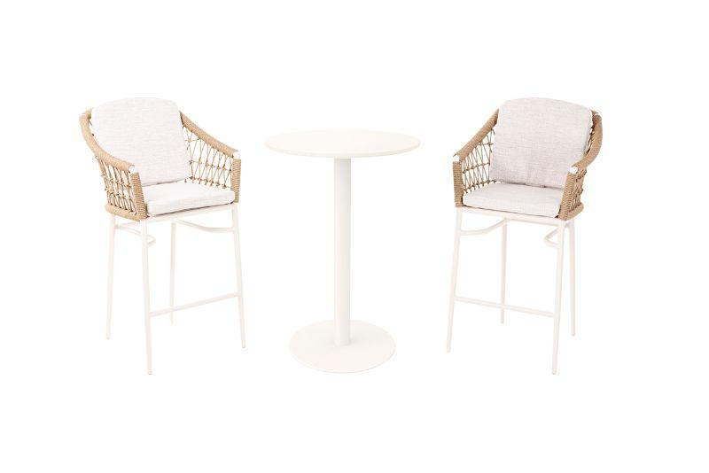 Lyon Garden Round Bar Table Set