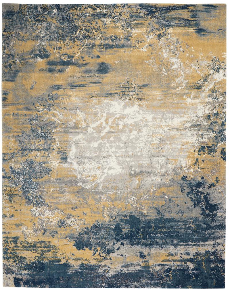 Twilight TWI22 Navy Gold Rug