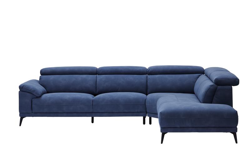 Armless l deals shaped sofa