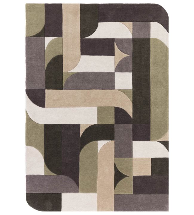 Matrix Rug Klotski Sage