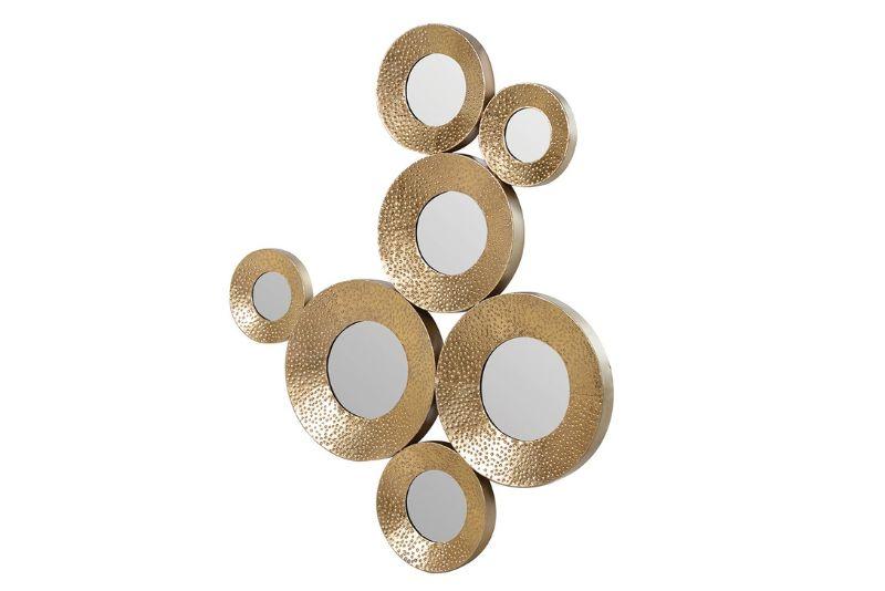 Goldie Gold Circles Wall Mirror