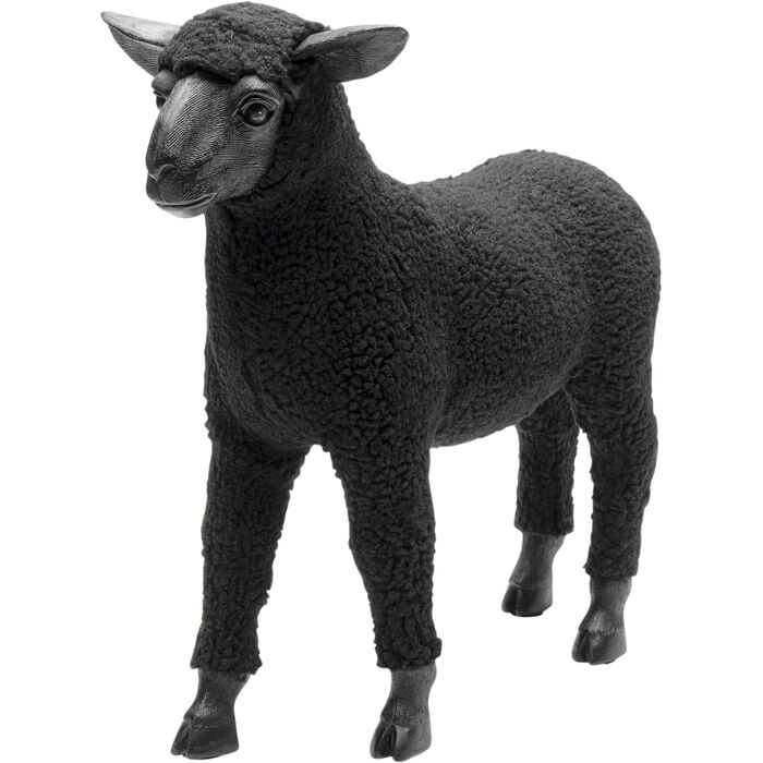 Happy Black Sheep Figurine