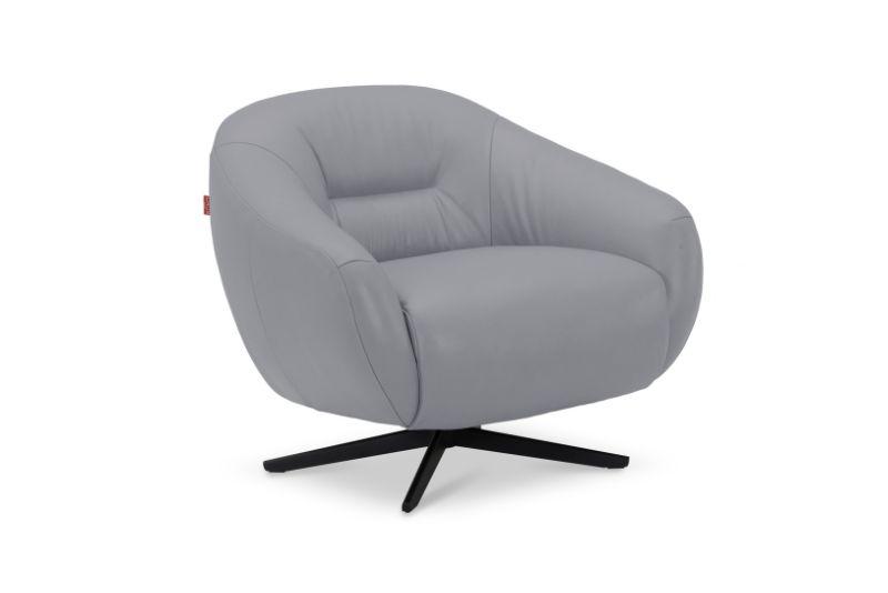 Sierra Swivel Chair Grey