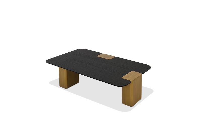 Jaxon Coffee Table Black Oak