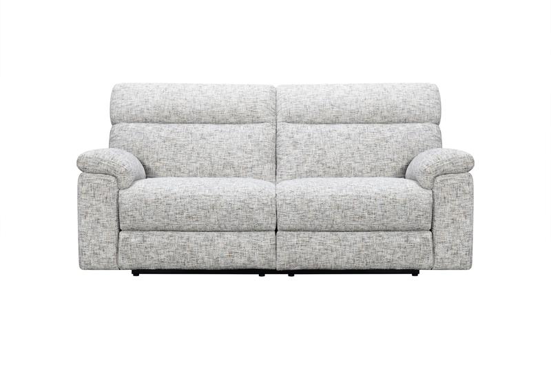 Lazzaro Recliner 3 Seater Sofa Odyssey Frost