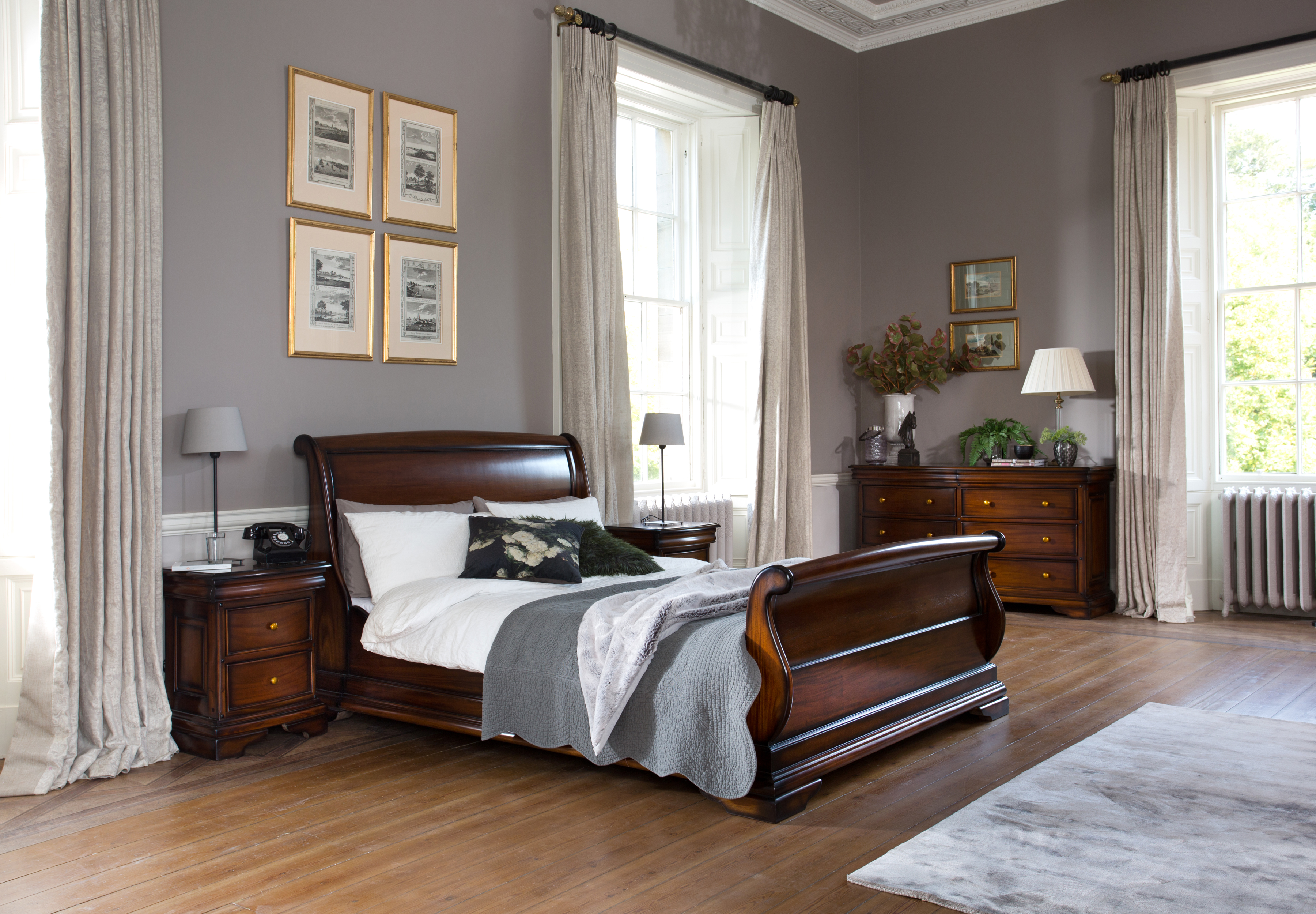 loire grey bedroom furniture