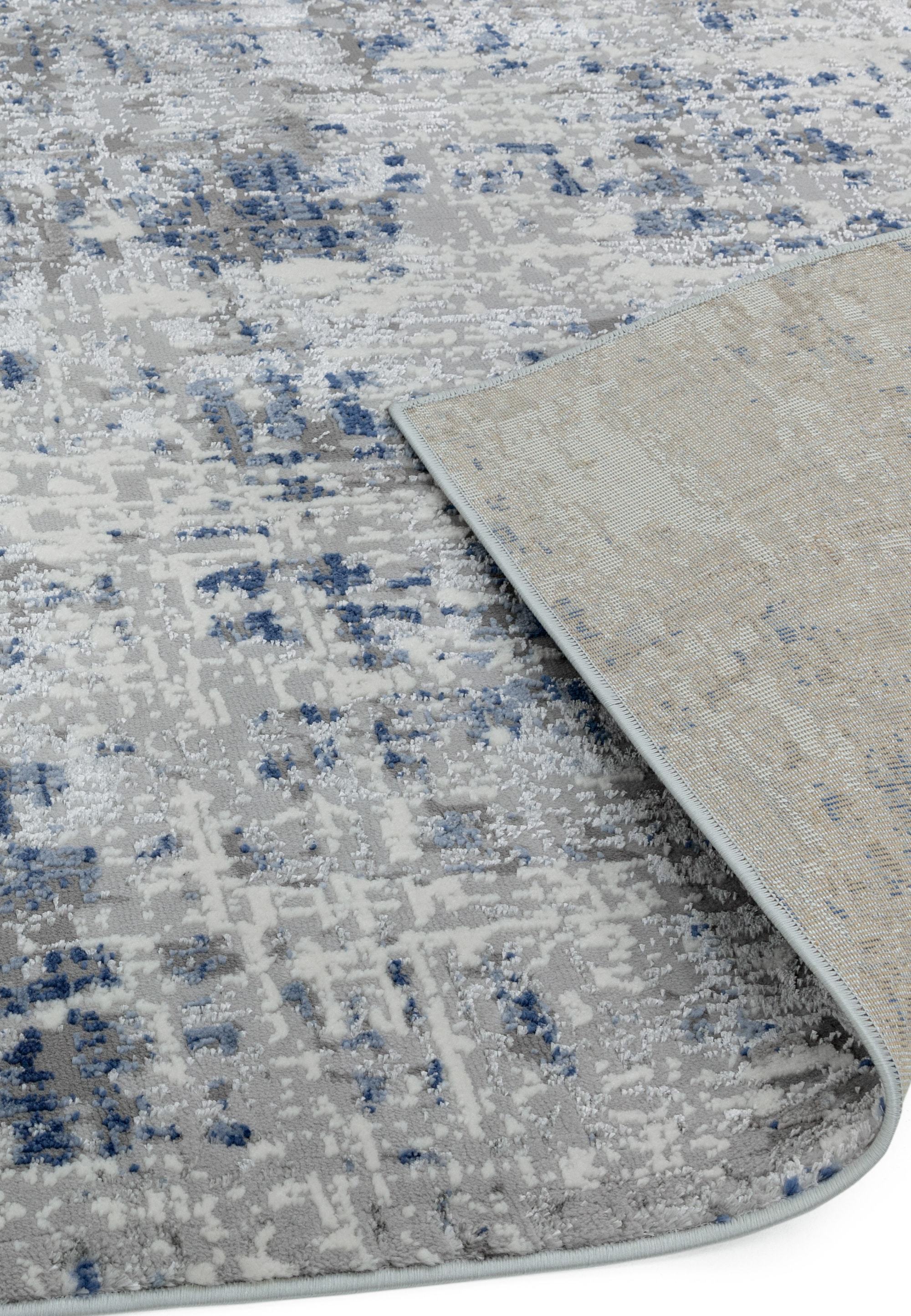 Orion Rug OR04 Abstract Blue | Caseys Furniture