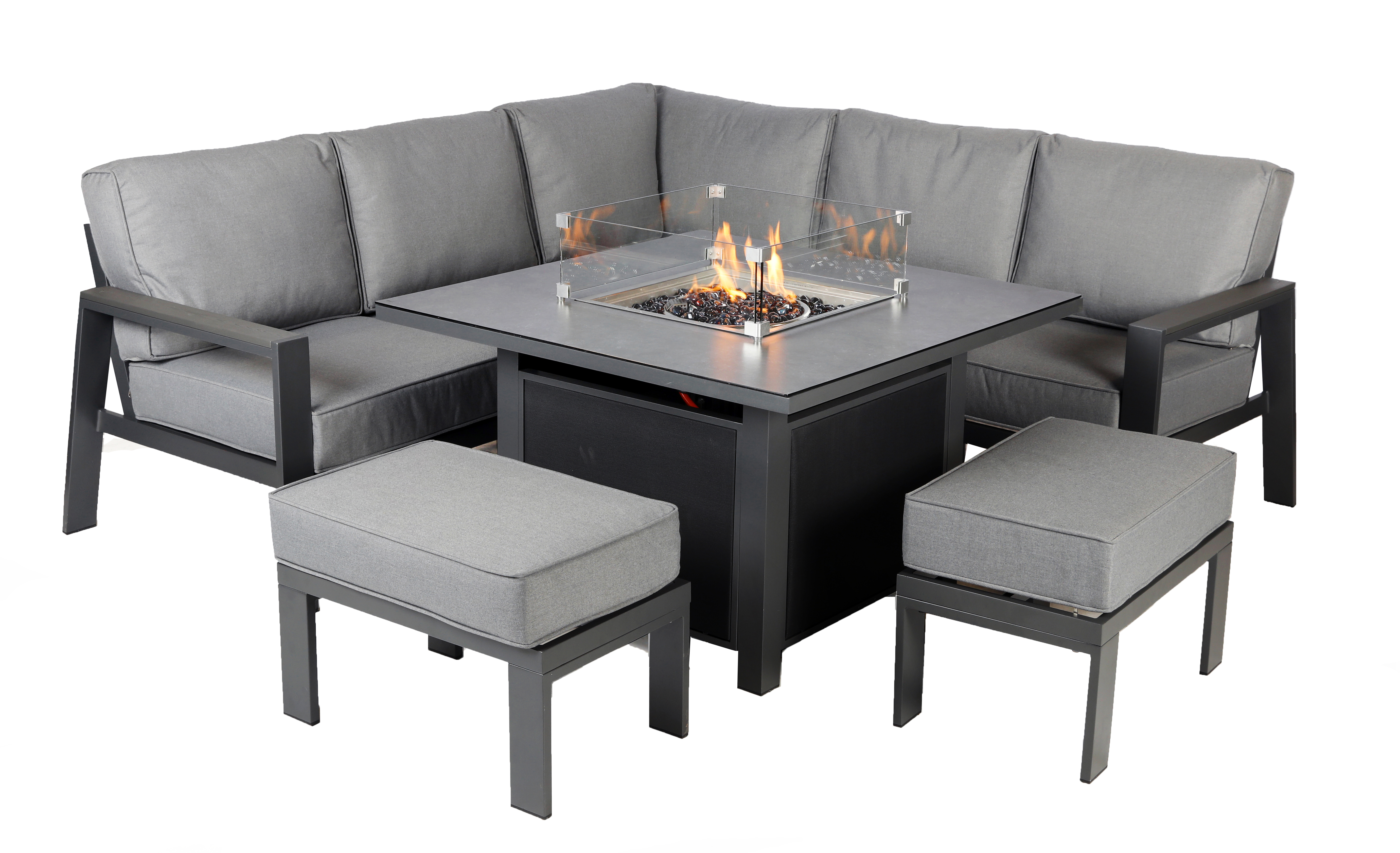 costa fire pit set